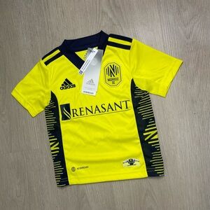 Adidas Toddler Nashville SC 22/23 Home Jersey “Shock Yellow”